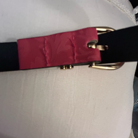 Tahari paisley print belt main image 6